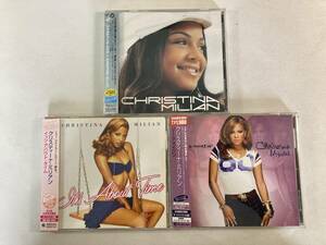 W8903 クリスティーナ・ミリアン 国内盤 帯付き 3枚セット｜Christina Milian It's About Time So Amagin'