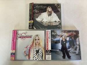 8967 アヴリル・ラヴィーン 国内盤 帯付き 3枚セット｜Avril Lavigne Let Go The Best Damn Thing Goodbye Lullaby
