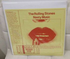 ## ROLLING STONES / NASTY MUSIC ## WORLDS RECORDS SODD 012 デッドストック 人気 LIVE 2LP