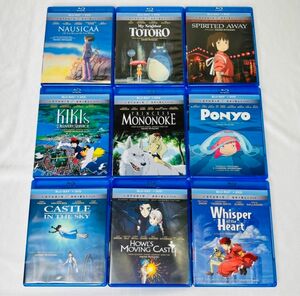 ☆大人気☆ 北米版ジブリ Blu-ray 9本セット