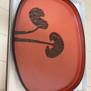 秋田細工 小判盆