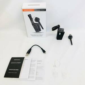  Junk PLANTRONICS Bluetooth беспроводной headset ( монофонический слуховай аппарат модель ) Voyager 3200 ( черный )