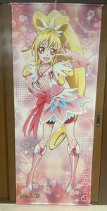 y7[100 jpy ~] Doki-Doki! Precure life-size tapestry kyua Heart beautiful young lady anime rare Precure 