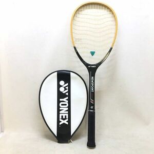 *YONEX Yonex NEWSPOINT wooden tennis racket wood racket tennis for sport goods motion secondhand goods *G00473