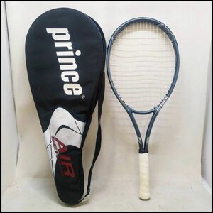 ●Prince プリンス AIRSTICK AIR HANDLE テニスラケット 硬式用 ケース付き 中古品●Ｇ2784