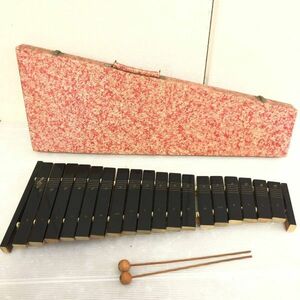 ^ xylophone case attaching carrying concert white ho n musical instruments percussion instruments music practice for sound out verification settled present condition goods ^R70006