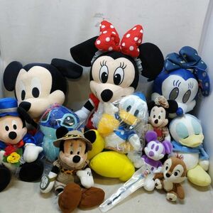 * Disney character soft toy summarize Mickey / minnie / Donald Duck other present condition goods * C91996