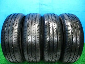 C248 195 / 65 R 14 89S ヨコハマ ブルーアース AE01F 4本 中古 