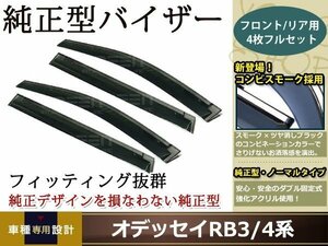 RB3 RB4 オデッセイ スモーク サイド ドア バイザー 止め具W固定