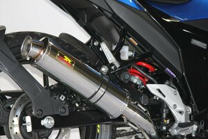 最新モデル対応！ Realize ジクサー150 バイクマフラー 8BK-ED131 2023年モデル対応 22Racing ステンレス シルバー 357-009-00カラー