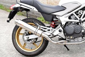 Realize VTR250 VTR-F Type LD バイクマフラー JBK-MC33 2009年～2016年モデル対応 FI車専用 アリア ステンレス V-515-FE-003-02