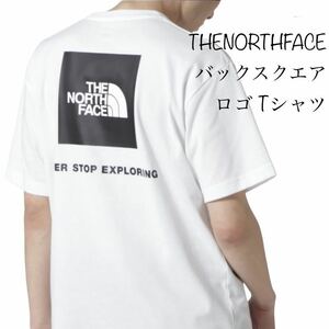 THE NORTH FACE ザ ノース フェイス スクエアロゴ バックプリントTシャツ