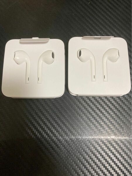 Apple iPhone イヤホン ライトニング EarPods 純正品　2個セット