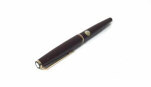 ★MONTBLANC モンブラン GERMANY ジャーマニー 万年筆 ペン先 585 K14 ボルドー×ゴールド 文房具 現状品★003217