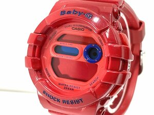 ★CASIO カシオ Baby-G BGD-140 デジタル 腕時計 クォーツ レッド系 不動品 ジャンク★003992