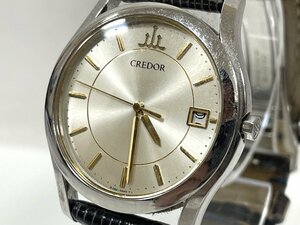 ★SEIKO セイコー CREDOR クレドール 8J82-0AB0 腕時計 クォーツ 不動 ジャンク★004197