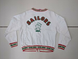 2.SAILORS Vintage te Caro go print rib Logo sweat cardigan HUDSON Hudson sailor z men's S corresponding white red green y703