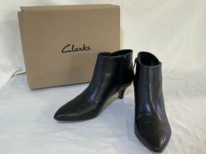 Clarks Linval Sea black heel adult pretty Clarks *... ok * shoes 80