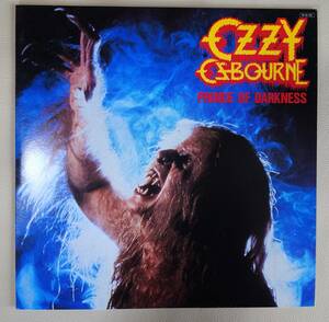 Ozzy Osbourne 「Prince Of Darkness」 4曲入ミニアルバム ＬＰ 日本盤
