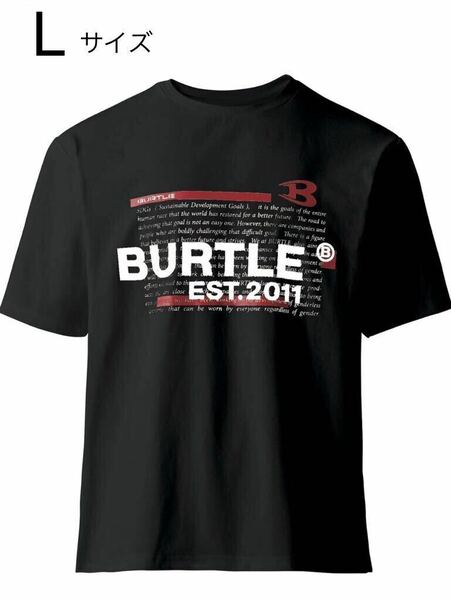 BURTLE バートル　4086 Tシャツ　Lサイズ　ブラック　半袖Tシャツ 