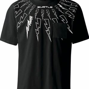 BURTLE バートル　4088 Tシャツ　Lサイズ　ブラック　半袖Tシャツ 