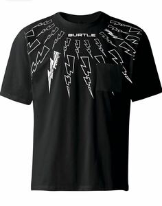 BURTLE バートル　4088 Tシャツ　Mサイズ　ブラック　半袖Tシャツ 