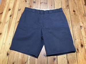 Dickies USA импорт шорты w37 соответствует 100 иен начало распродажи темно-синий рабочие брюки шорты брюки из твила Dickies 