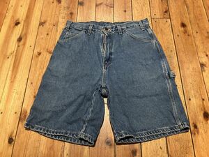 Dickies USA import 90s vintage w32 shorts 100 jpy start selling out Denim short pants work pants old clothes pe Inter 