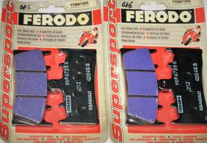 *FERODO brake pad Kawasaki / Suzuki / foreign automobile each car NINJAZX6R/9R/12R/ Hayabusa / foreign automobile : Buell 