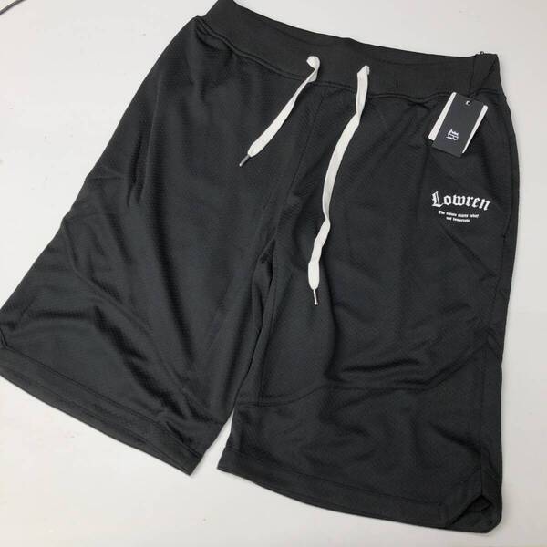 未使用 Lowren ローレン ハーフパンツ ブラック フィットネス 38(Mサイズ) ③