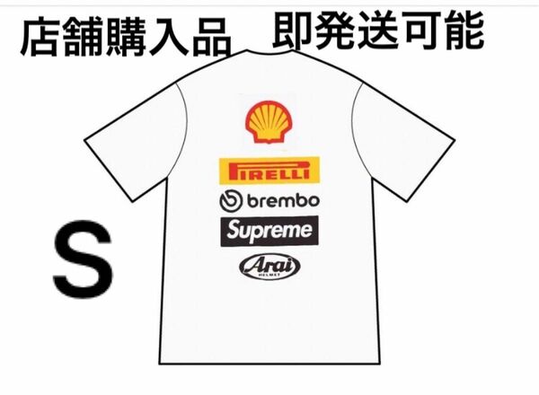 Supreme x Ducati Logos Tee "White"シュプリーム ドゥカティ ロゴ Tシャツ "ホワイト" S