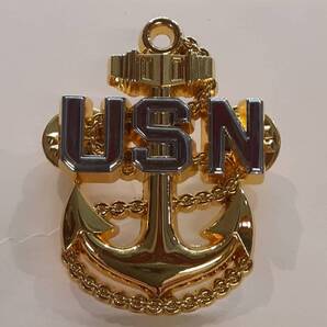 送料無料 ピンバッジ Chief Petty Officer 上等兵曹 CPO 新品未使用品 送料無料