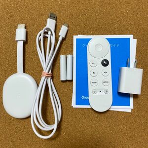 正規品 純正 Google Chromecast with TV クロームキャスト 4K ek5