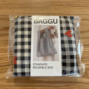 BAGGU ハートギンガム スタンダードサイズ