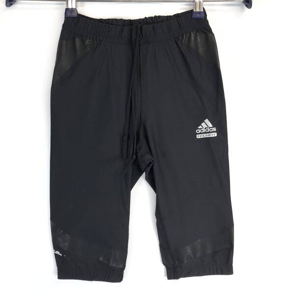 アディダス adidas インナーハーフパンツ ブラック TECHFIT P22780 Sサイズ
