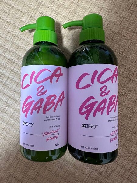 DRZERO CICA&GABAヘア&スカルプシャンプー トリートメント 女性用