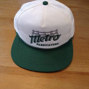 deadstock！1980's～ metro トラッカー キャップ USA製 CAP アメカジ 古着 ヴィンテージ 帽子