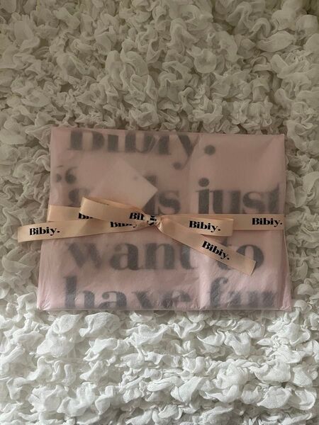 新品未使用 bibiy トートバッグ ピンク TOTE BAG PINK
