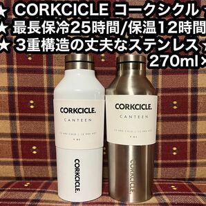 新品 CORKCICLE コークシクル キャンティーン 270ml×2本セット ステンレスボトル 保冷 保温 水筒 ステンレス ボトル ステンレスタンブラー