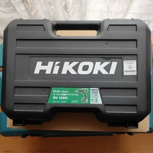 ハイコーキ 10.8V コードレス振動ドライバドリル DV12DD（2LS）急速充電器とバッテリー２個付き