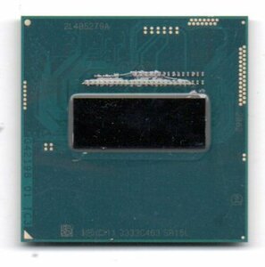 Intel ★ ノート用 CORE i7-4800MQ　SR15L ☆ 2.70GHz (3.70GHz)／6MB／5GT/s　４コア ★ ソケットFCPGA946 ★