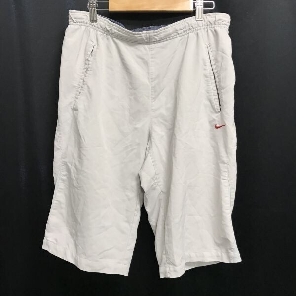 NIKE/ナイキ★ハーフパンツ【メンズL/股下35cm/gray/グレー】ショート/ズボン/Pants/Trouser◆BH802b