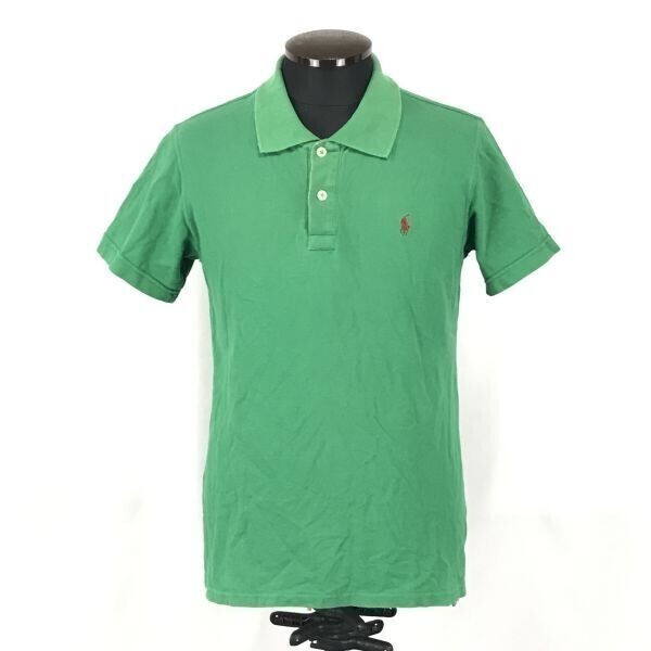 ラルフローレン★半袖ポロシャツ【Women's size -L/緑系/green】RALPH LAUREN/Tops/Shirts◆BG920