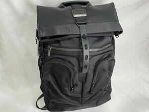 【未使用】TUMI ALPHA リュック バックパック 大容量 黒　⑧