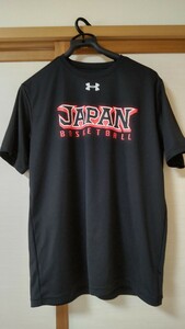 日本代表 JAPAN Tシャツ アンダーアーマー サイズL 中古