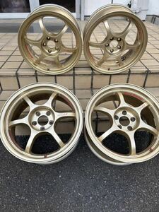 Black Racing PRO N1 （GOLD希少）　ブラックレーシング　17×7.5J+48 P.C.D100 5穴　アルミホイール　17インチ