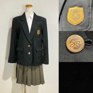 徳島北高校■女子■制服■学生服■冬服■チェック柄■コスプレ■徳島県■A-5