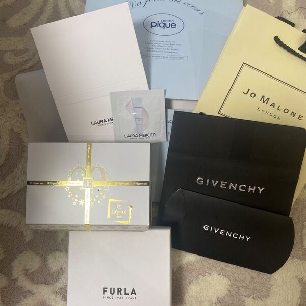 ショッパー 紙袋 空箱 セット FURLA elegance ローラメルシエ ジョーマローン