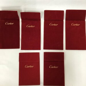 Cartier カルティエ ノベルティ 非売品 小物入れ ケース6点セット