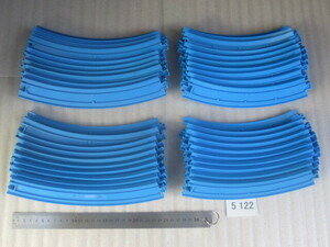 # used Plarail large amount exhibition roadbed . line outside bending line rail 40ps.@5122